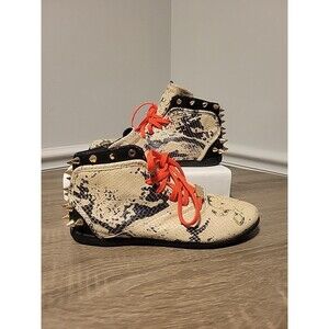 Melody Ehsani x Reebok Size 8 Love Sneakers Snakeskin Spiked Women